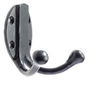 FULLBROOK 7152 Robe Hook Double Black