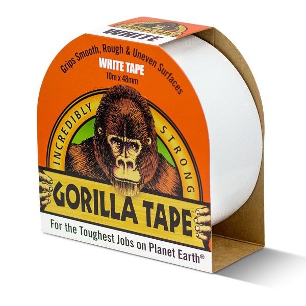  Gorilla Tape White 10m