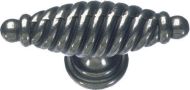 HAFELE 119.20.900 Twister T-knob 65mm Ant Pewter