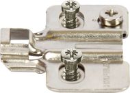 HAFELE 311.71.562 Smuso Qf Mount Plate 2-part Euro 2mm
