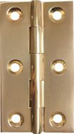 HAFELE 354.19.830 Extruded Hinge Pol Brass 75x42