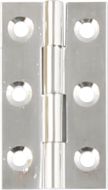 HAFELE 354.24.250 Sd Brass Butt Hinge 38x22x1.2mm CP