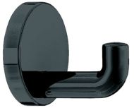 HEWI 477.90.010.90 Robe Hook 50mm Diameter Rose Black