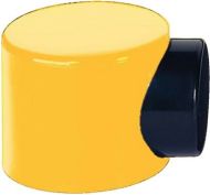 HEWI 615.13 Door Stop Floor Mounted 52x43mm Yellow