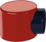 HEWI Door Stop Floor Mounted 64x43mm Ruby Red