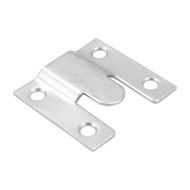  Flush Mounts Steel 44 x 38mm Zinc Plated