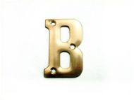  Letter B 50mm Electro Brass