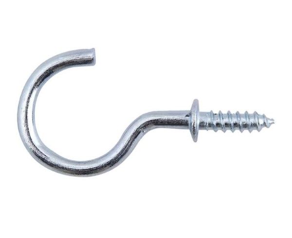  Cup Hook Shouldered 38mm ZP