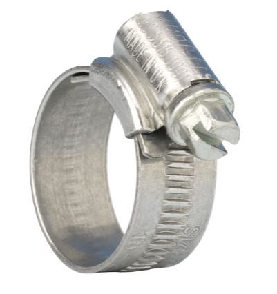  Hose Clip Size 0x 18-25mm BZP