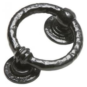 KIRKPATRICK 782 0782 DB Door Knocker Ring 101mm Black