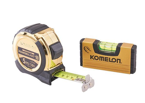 KOMELON Gold Powerblade Tape 5m (16ft) With Minlevel