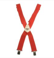 KUNYS KUNSP17R Braces Plain Red