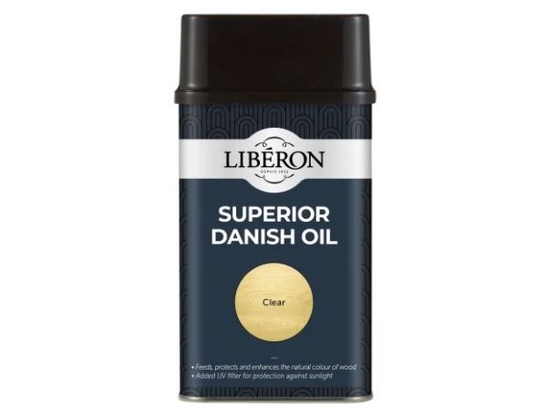 LIBERON Superior Danish Oil Int/Ext Satin/Gloss 0.5l