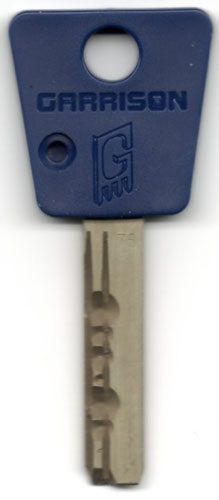 MUL-T-LOCK Garrison Key Coined (plastic)