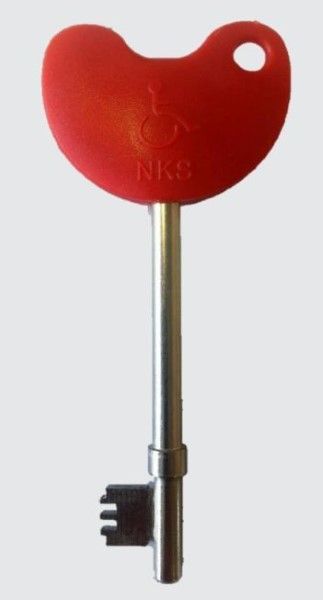  NKS Radar Pre-cut Rim Key (red Top)