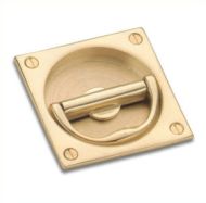 SAMUEL HEATH P7897-PB Flush Handle Set 76x76mm PB