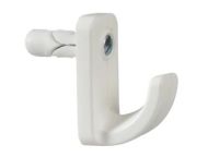 PLASPLUGS Hooks For Hollow Doors White