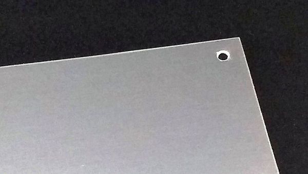  Push Plate 1.5mm 381x76mm Aluminium