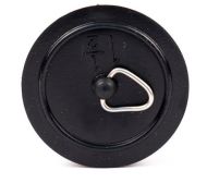 CENTURION Plastic Sink Plug 1 1/2 Black