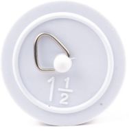  Plastic Sink Plug 1 1/2 White