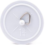 CENTURION Plastic Sink Plug 1 3/4 White