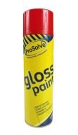 PROSOLVE Spray Paint Acrylic Gloss Red 500ml