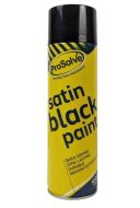 PROSOLVE Spray Paint Acrylic Satin Black 500ml