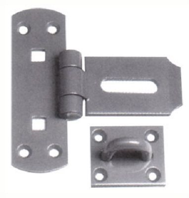  Hasp & Staple Vertical 150mm Galvanised