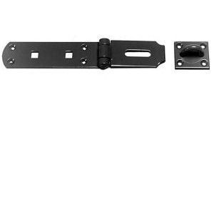  Hasp & Staple 200mm Black