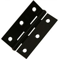  Light Steel Hinges 75mm Black