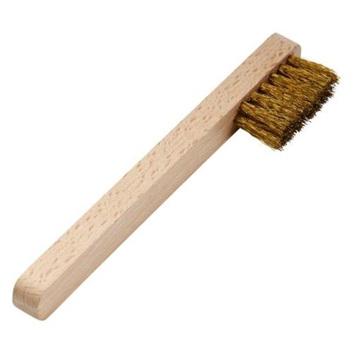 RHODIUS RDS-353103 Wire Brush Brass Small Hand 3 Row