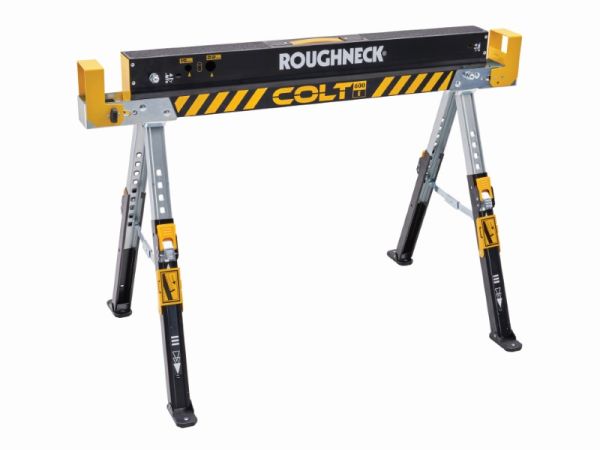 ROUGHNECK Colt Folding Steel Sawhorse