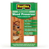 RUSTINS Advanced Wood Preserver Dark Brown 5l