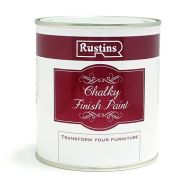 RUSTINS Chalky Finish Paint Blenheim Blue 250ml