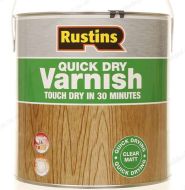 RUSTINS Quick-drying Int Clear Varnish Matt 1.0l