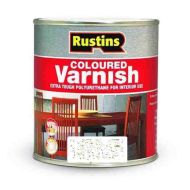 RUSTINS Varnish Stained Int Poly Satin Teak 250ml