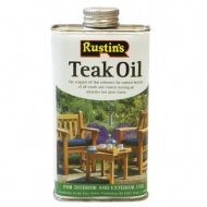 RUSTINS Teak Oil Int/Ext Satin/Gloss 250ml