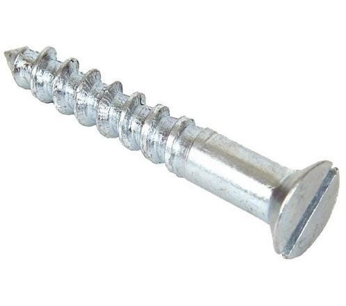  WoodScrew CSK 8x1.1/2 Brass/CP