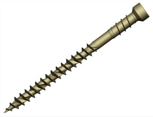 FORGEFAST Decking/Floorboard Screw Torx 4.5x60mm Tan