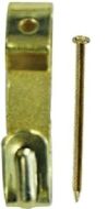  Picture Hooks No2 Pack 4 Electro Brass