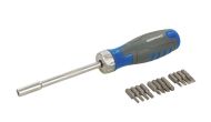 SILVERLINE 930569 Ratchet Screwdriver 12-in-1 Muli Bit