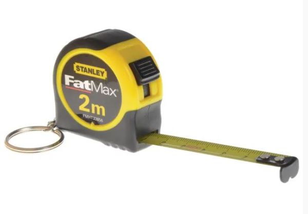 STANLEY 1-33-856 Key Ring Tape Measure 2m