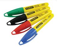 STANLEY 47-329 Fine Tip Marker Pen Mini (Colours)