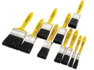 STANLEY Hobby Synthetic Brush Set Of 10