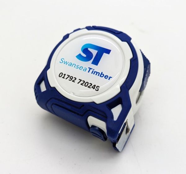 ADVENT Tape Measure 5m St Logo Blue/White