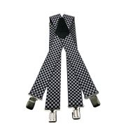 TOMAHAWK Braces Checkers Black/White