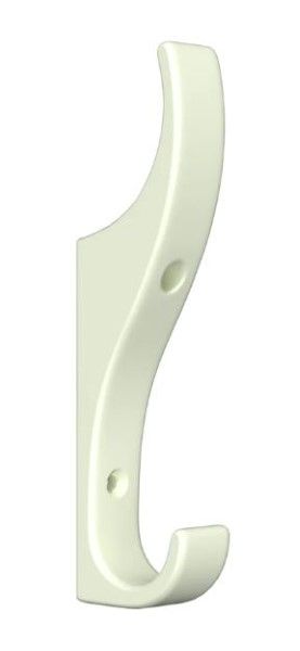  Gower Hat & Coat Hook Antique White 120mm