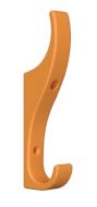  Gower Hat & Coat Hook Orange 120mm