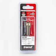 TREND 46/85X1/4TC Trimmer & V Groove 12.7mm Dia