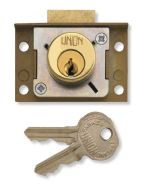 UNION J4138-PL-2.50 Till Lock Cut Cylinder Pattern 63mm Brass